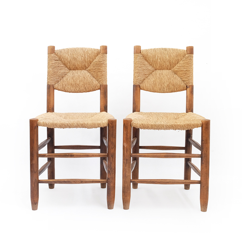 Charlotte Perriand Chair No.19 pair | maison de clozzet