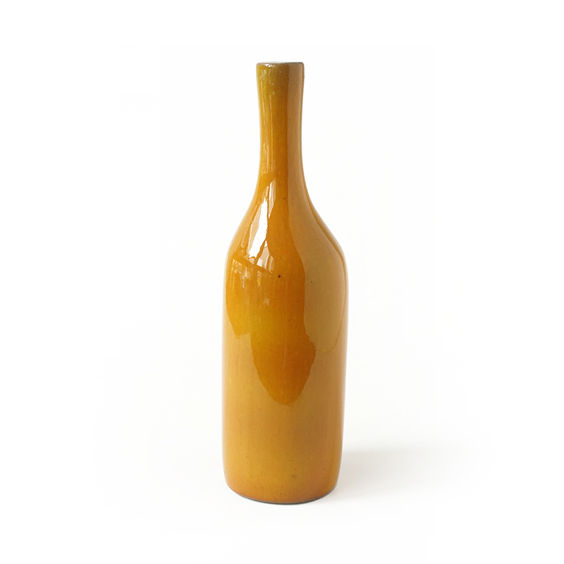 Jacques & Dani Ruelland Orange Vase